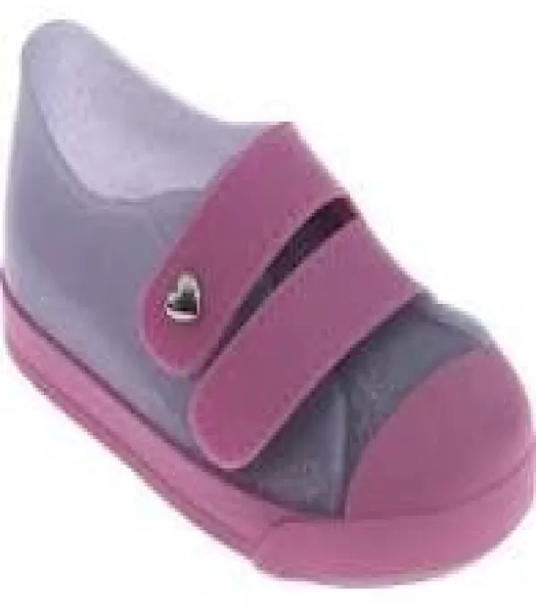 Cf Pimpolho Tenis 27841 Incolor Velcro Rosa 19
