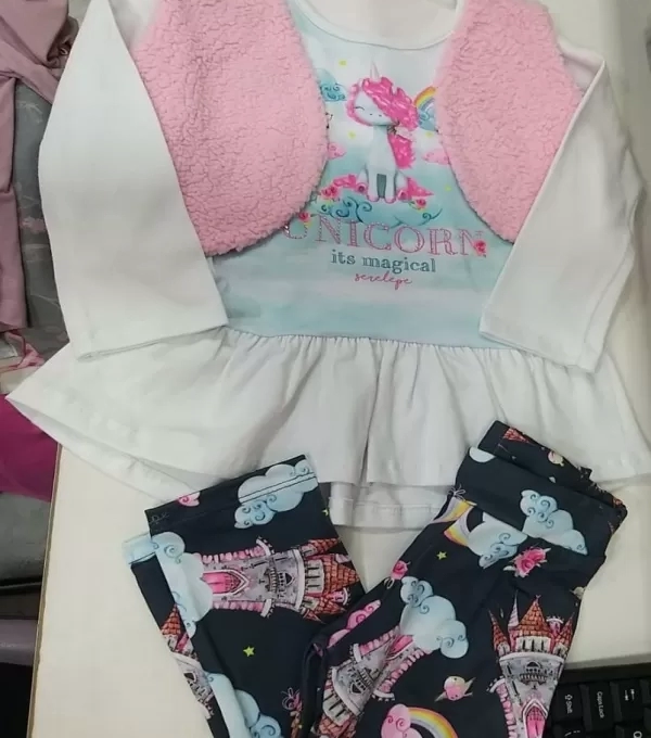 Mif Serelepe Conj 4881 Colete Unicornio 03