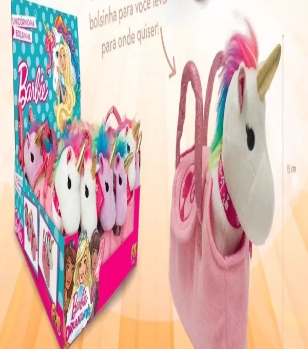 Barbie Unicornio Bolsinha Dreamtopia Barao -8262-8 *
