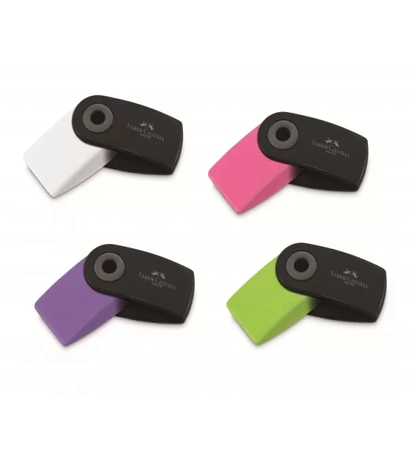 Borracha Mini Sleeve Colorida - Faber Castell - Msleebc