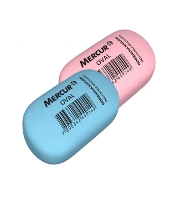 Borracha Oval Color - Mercur - B01010601020  