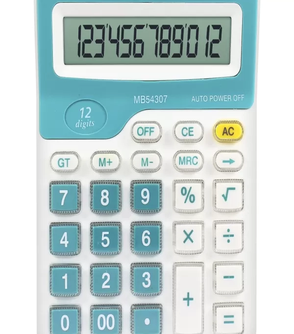 Calculadora De Mesa 12 Dig Cores - Mbtech - Mb54307