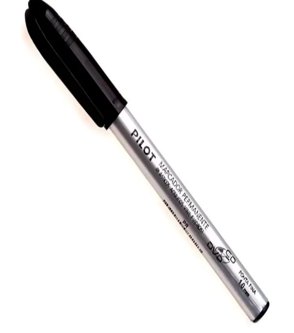 Marcador Permanente Para Cd/dvd Preto 1.0mm - Pilot