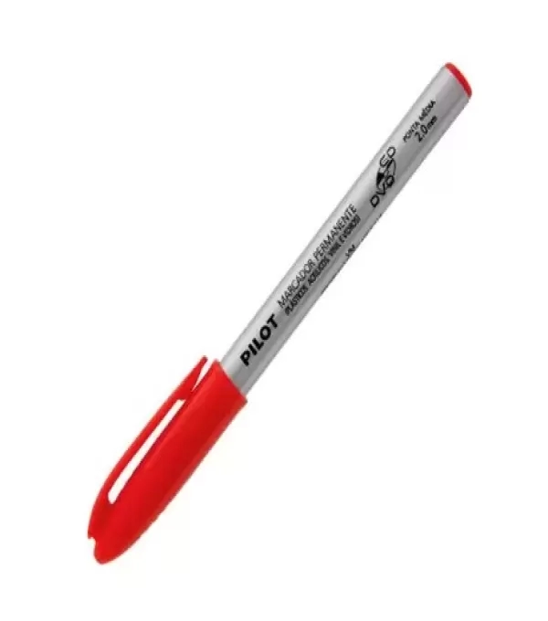 Marcador Permanente Para Cd/dvd Vermelho 2.0mm - Pilot