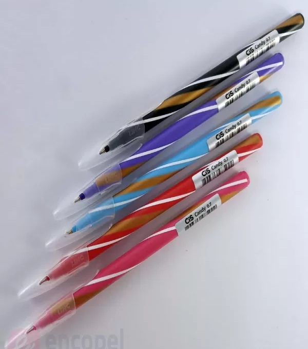 Caneta Esf Cis Cores Candy 0.7