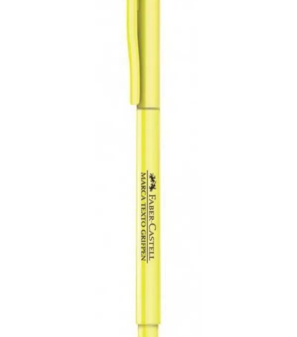 Pincel Marca Texto Grifpen Amarelo - Faber Castell - Mt/amzf