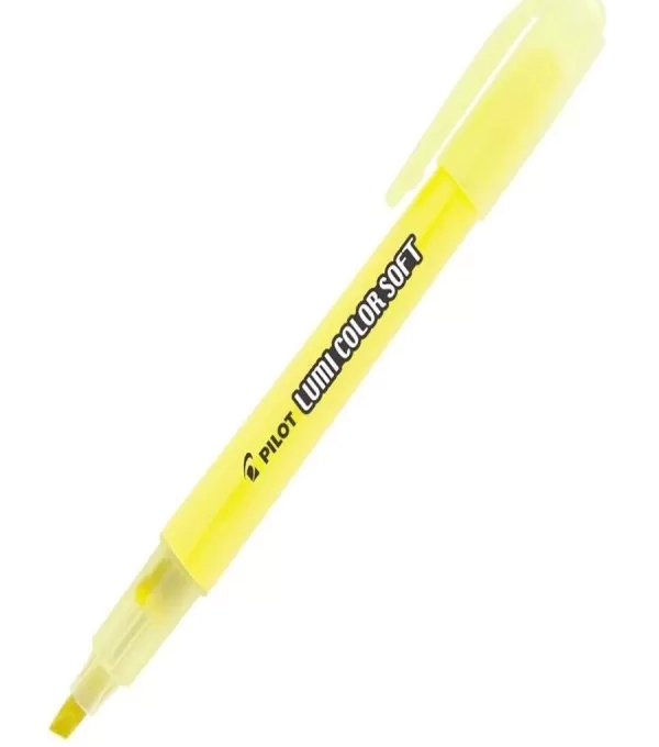 Pincel Marca Texto Color Lummi Soft Amarelo Pastel - Pilot