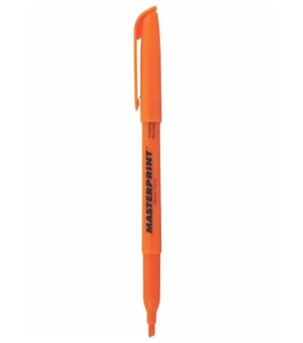 Caneta Marca Texto Laranja - Masterprint - Mp612