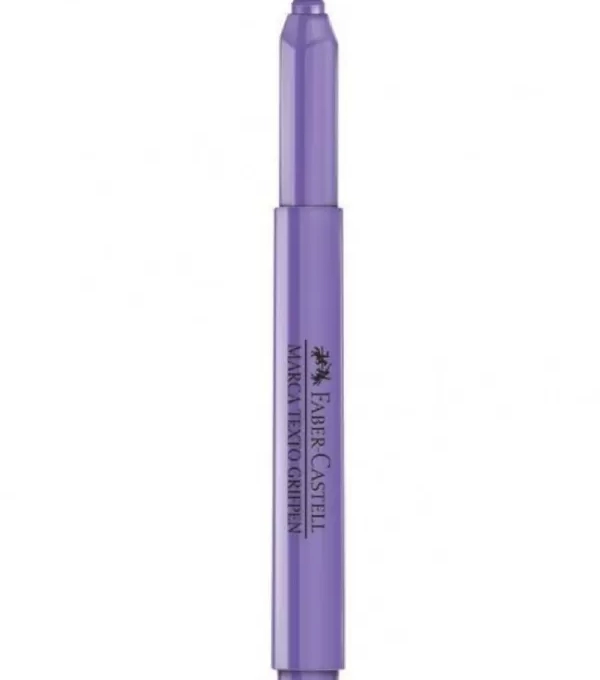 Pincel Marca Texto Grifpen Roxo - Faber Castell - Mt/rxzf