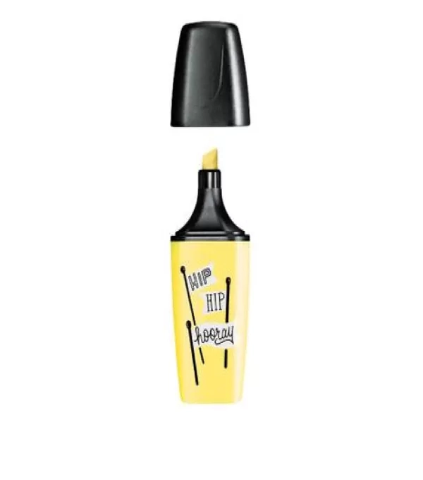 Caneta Marca Texto Stabilo Boss Mini Amarelo - Sertic 