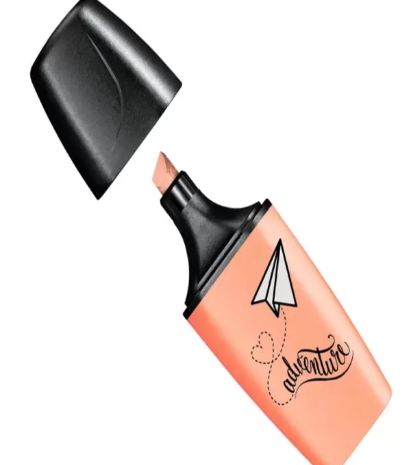 Caneta Marca Texto Stabilo Boss Mini Pastellove Salmao 