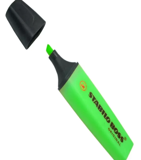 Caneta Marca Texto Stabilo Boss Verde Claro - Sertic - 114.2900    