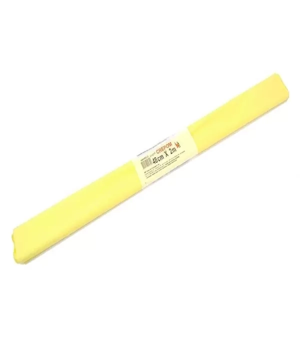 Papel Crepon Candy Color Amarelo - Vmp - 4-219.58.06