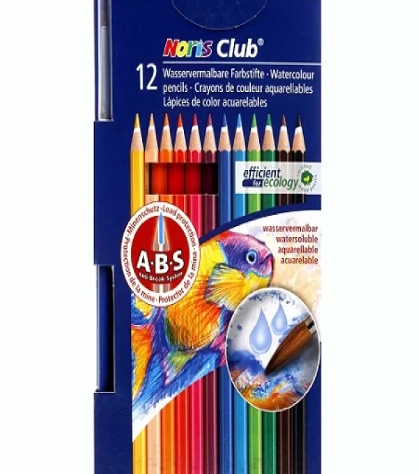 LÁpis De Cor 12 Cores AquarelÁvel + 1 Pincel - Staedtler