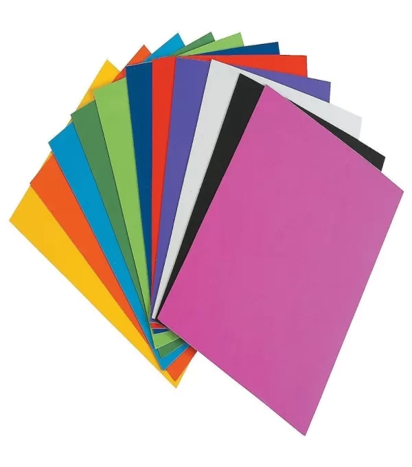 Folha Em Eva Liso 40 X 48cm 2mm Cores - Evarte