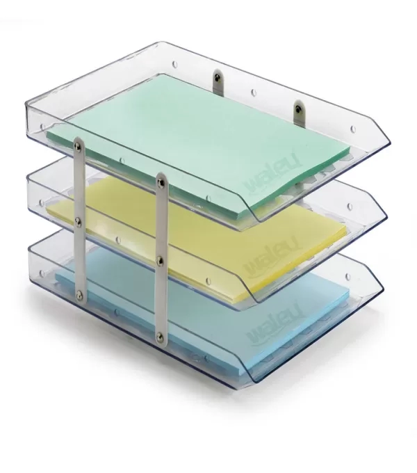 Porta CorrespondÊncia Triplo Fixo Cristal - Waleu