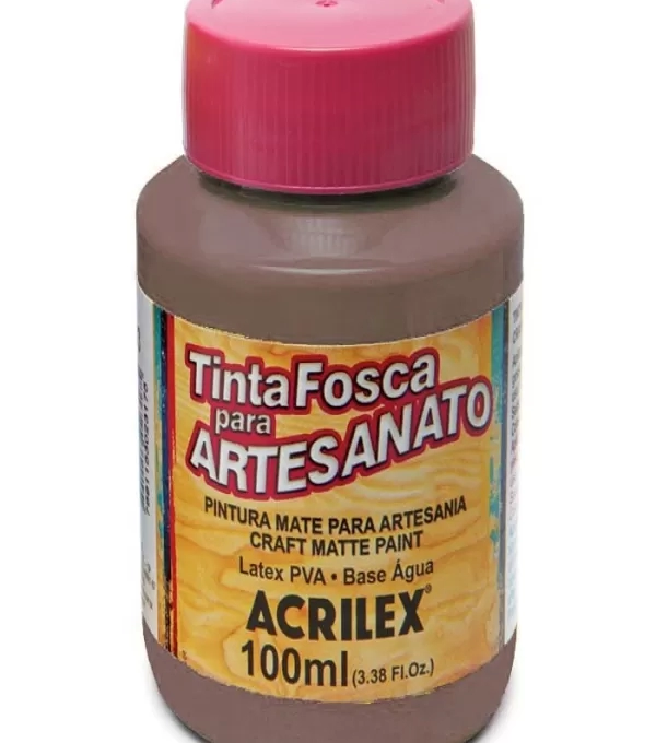 Imagem Tinta Pva Fosca Para Artesanato 100ml Capuccino - Pct Com 6 Unid - Acrilex 585 de Encopel