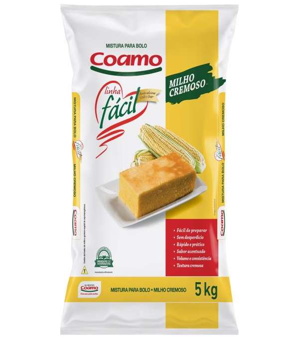 Imagem Bolo Coamo Milho Cremoso 05 Kg(5-10-20) de Distripan