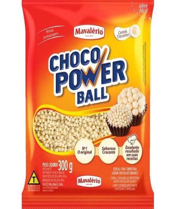 Imagem Cereal Micro Ball Branco 300 Grs(6-12) de Distripan