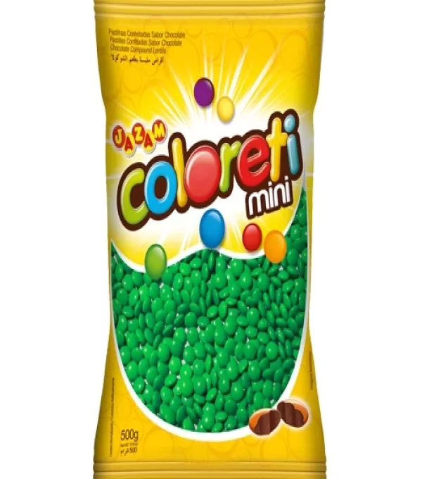 Confeito Coloreti Verde 500 Grs(3-10-20)