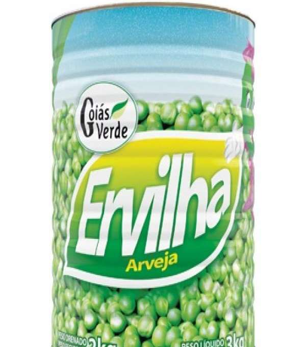 Imagem Ervilha Goias Verde 1,7 Kg(3-6-12) de Distripan