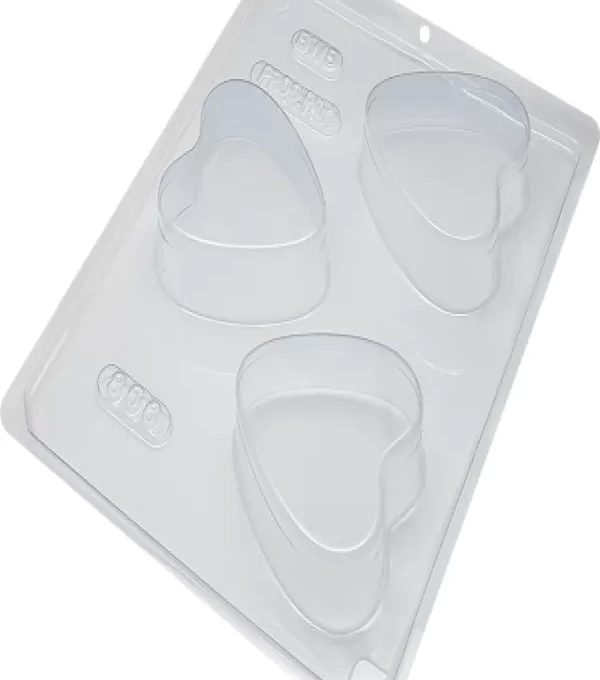 Forma Silicone 866 Pao De Mel Coracao Pq