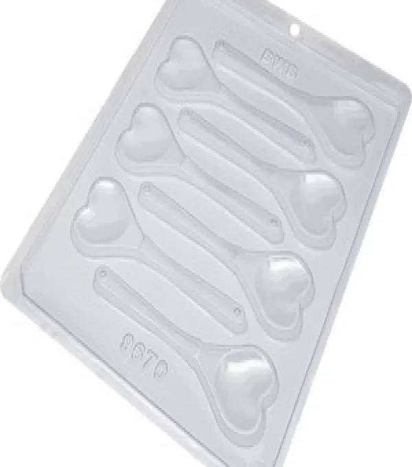 Forma Silicone 9670 Colher CoraÇÃo