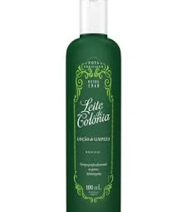 Desodorante Corporal Leite Colonia 12 X 100ml Original Verde