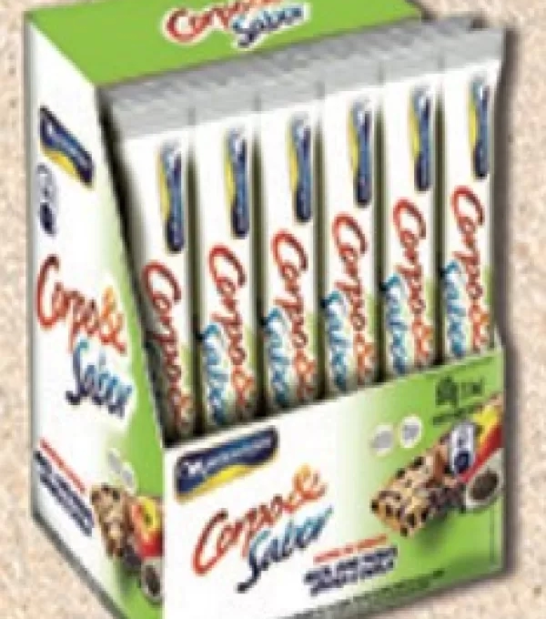 Barra De Cereal Corpo E Sabor 12 X 25g Maca E Passas