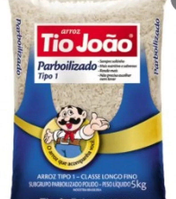 Arroz Tio Joao 6 X 5kg Tipo 1 Parboilizado 