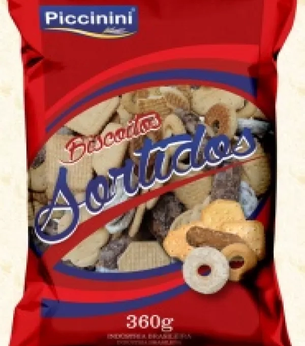 Bisc. Piccinini 14 X 300g Sortido Sem Lactose