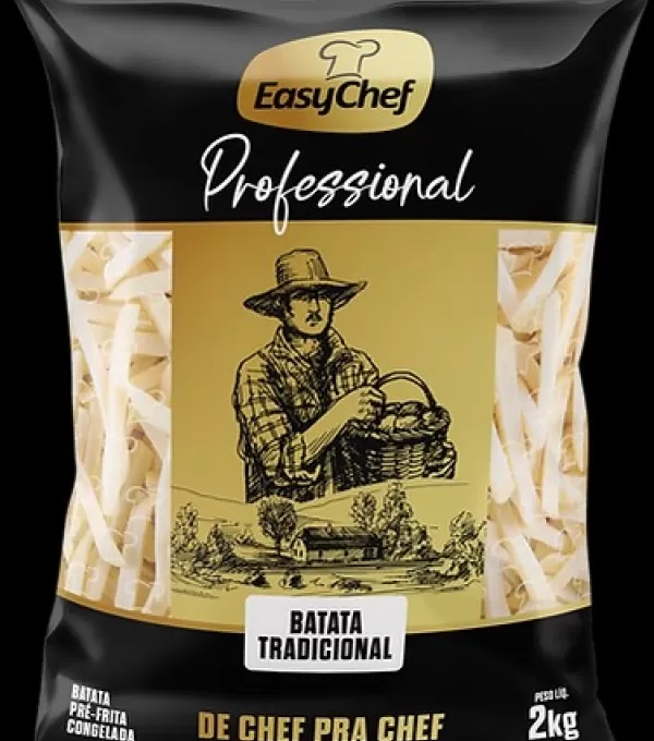 Batata Palito Prof Easychef 2kg Corte Tradicional