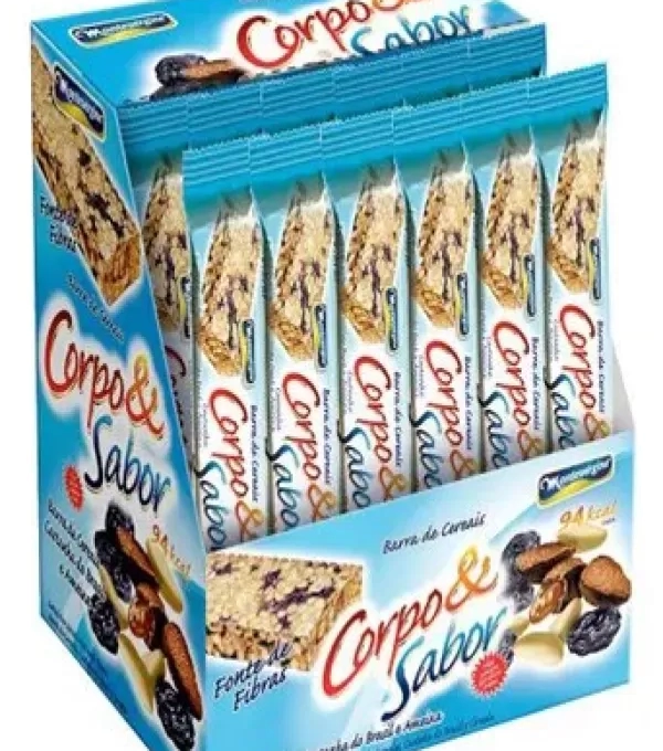 Barra De Cereal Corpo E Sabor 12 X 25g Cast. Para