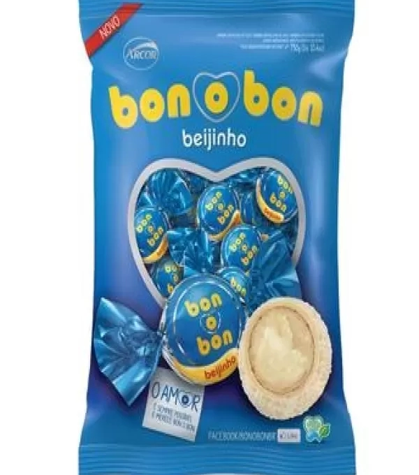 Bombom Arcor 750g Bon O Bon Beijinho