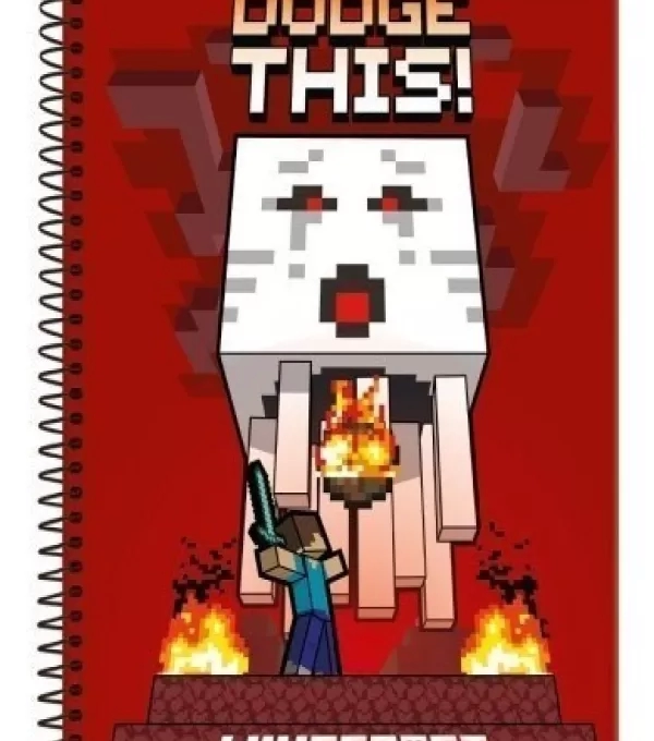 Caderno do geleia minecraft