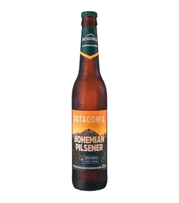 Cerveja Patagonia 12 X 355ml Bohemia Pilsener Long Neck