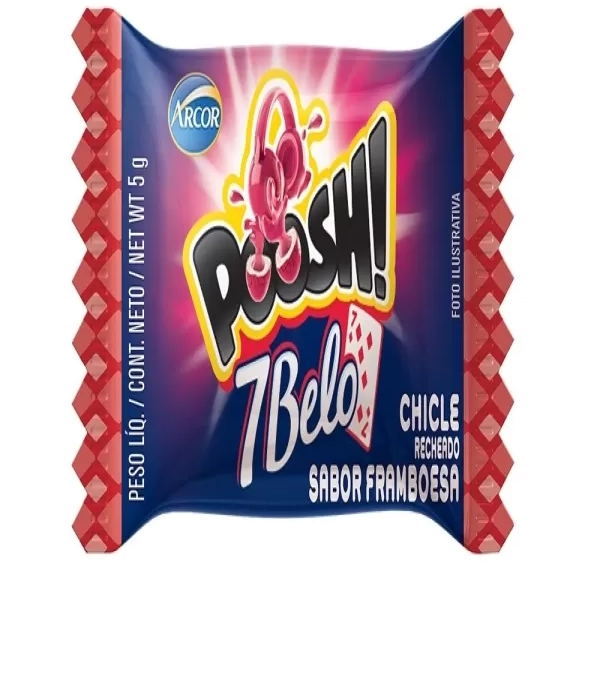 Chicle Poosh Arcor 200g 7 Belo