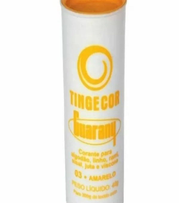Corante Tingecor Guarany 6 X 40g Amarelo
