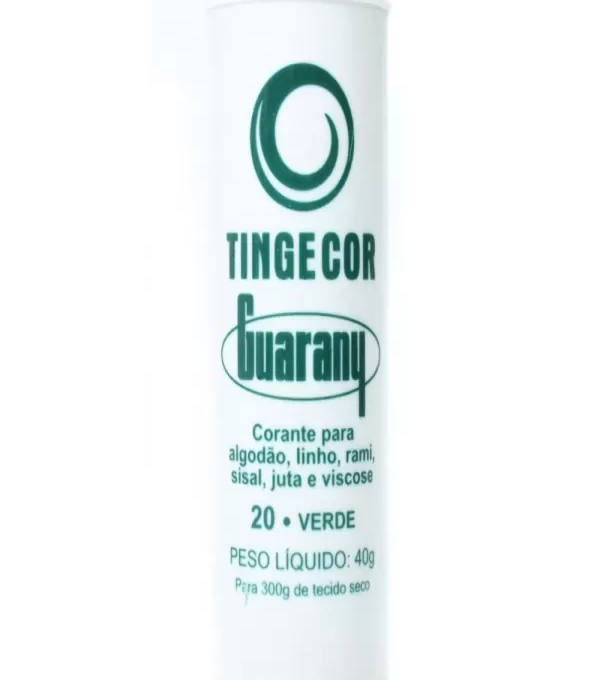 Corante Tingecor Guarany 6 X 40g Verde