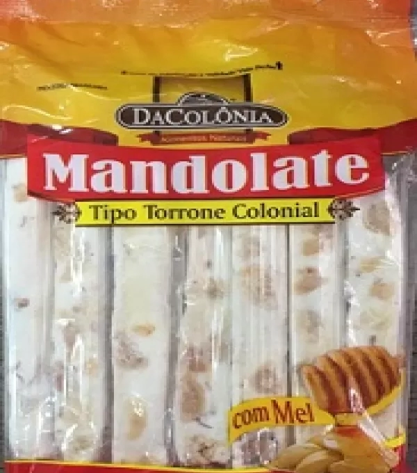 Doce Mandolate Tipo Torrone Col Dacolonia 14 X 130g C/mel