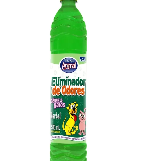 Eliminador De Odores Doctor Animal 12 X 500ml Herbal