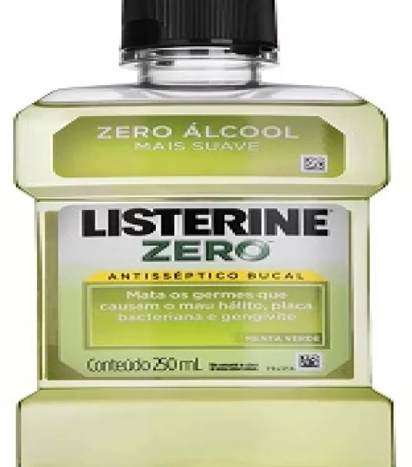 Enxaguante Listerine Cool Mint 250ml Zero Alccol 