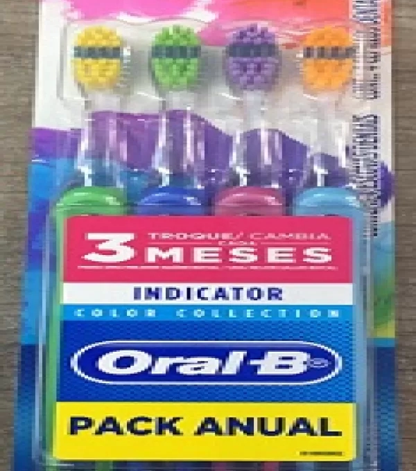 Escova Dental Oral B Indicator Colors C/4un