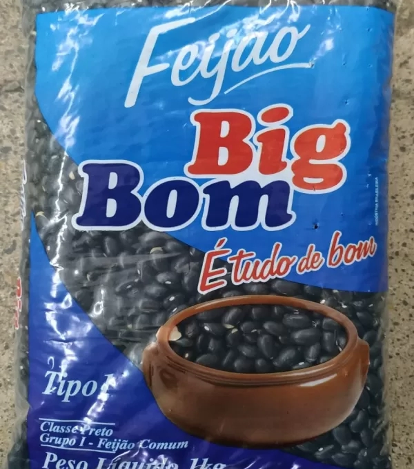 Feijao Preto Big Bom 30 X 1kg Tipo 1