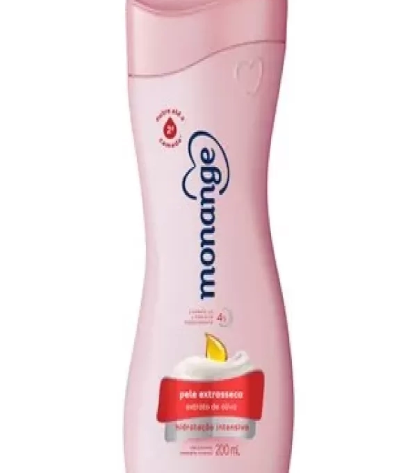 Hidratante Corporal Monange 6 X 200ml Extrato De Oliva
