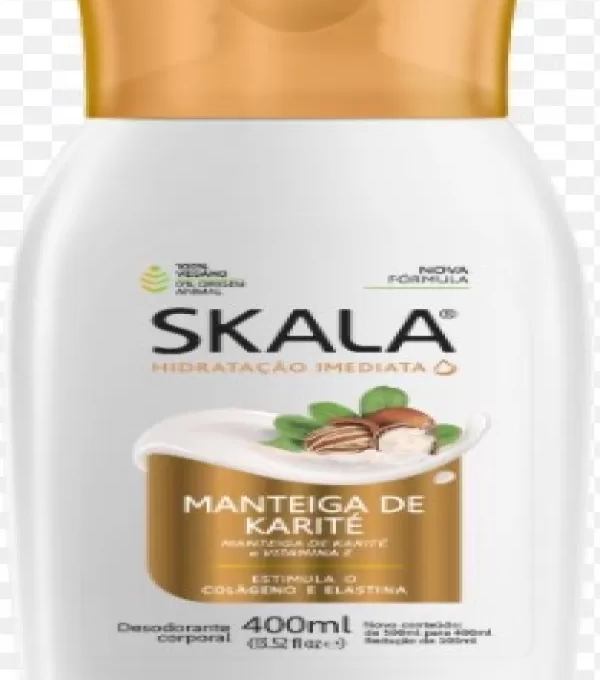 Hidratante Desod. Corporal Skala 12 X 400ml Mant Karite