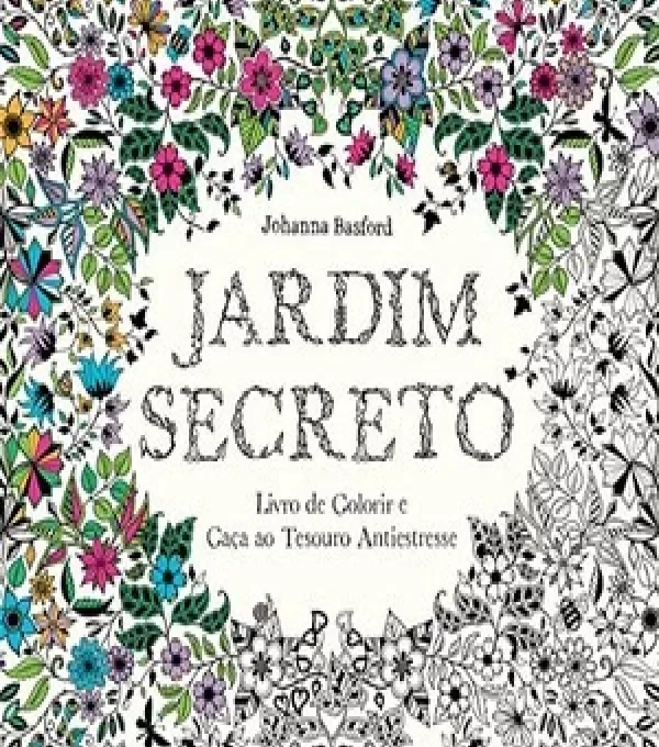 Livro Livro De Colorir Jardim Secreto