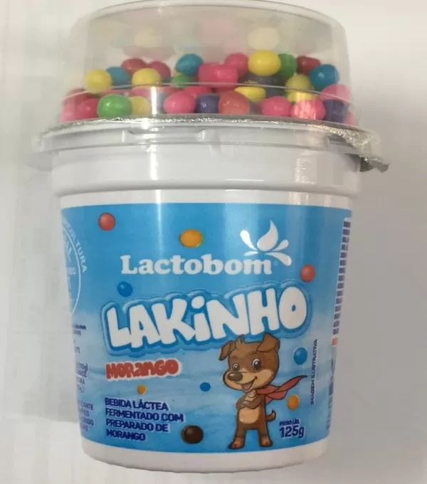M. Bebida Lactobom Lakinho Colorido 125g