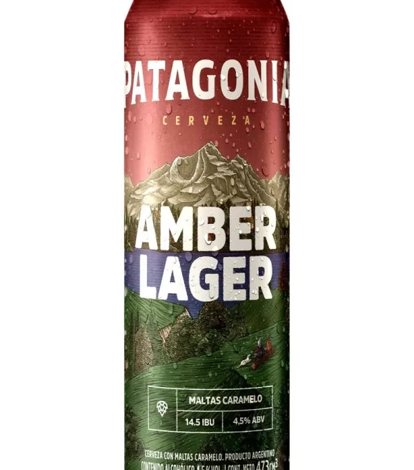 M. Cerveja Patagonia 473ml Amber Larger