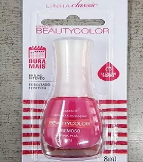 M. Esmalte Beautycolor 8ml Pink Poa Cremoso
